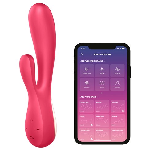 Satisfyer Mono Flex Dual Stimulating Vibrator with phone app