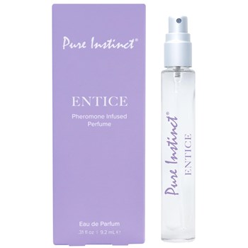 PURE INSTINCT PHEROMONE PERFUME SPRAY - ENTICE box & bottle