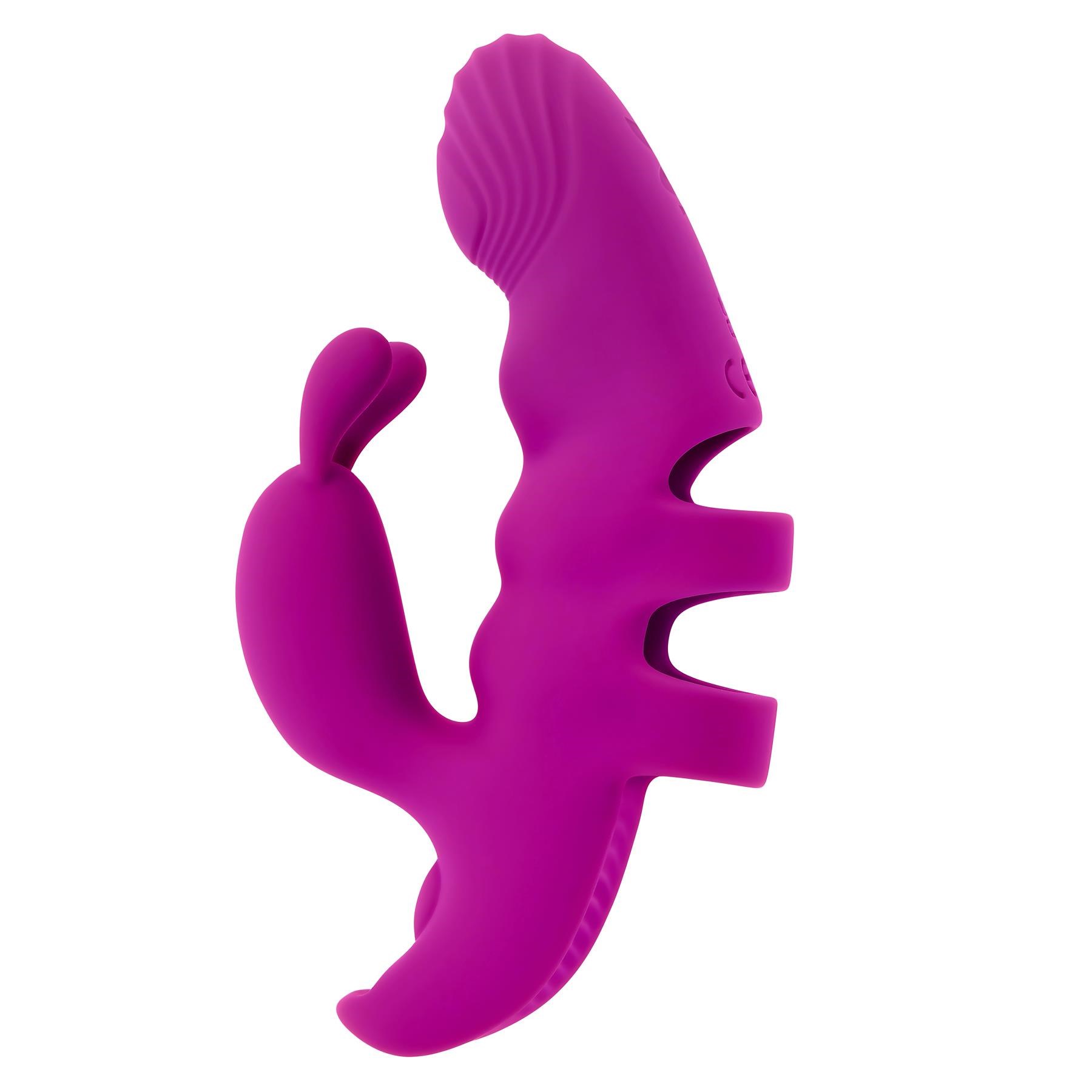 Playboy Pleasure Lend A Hand vibrator side view