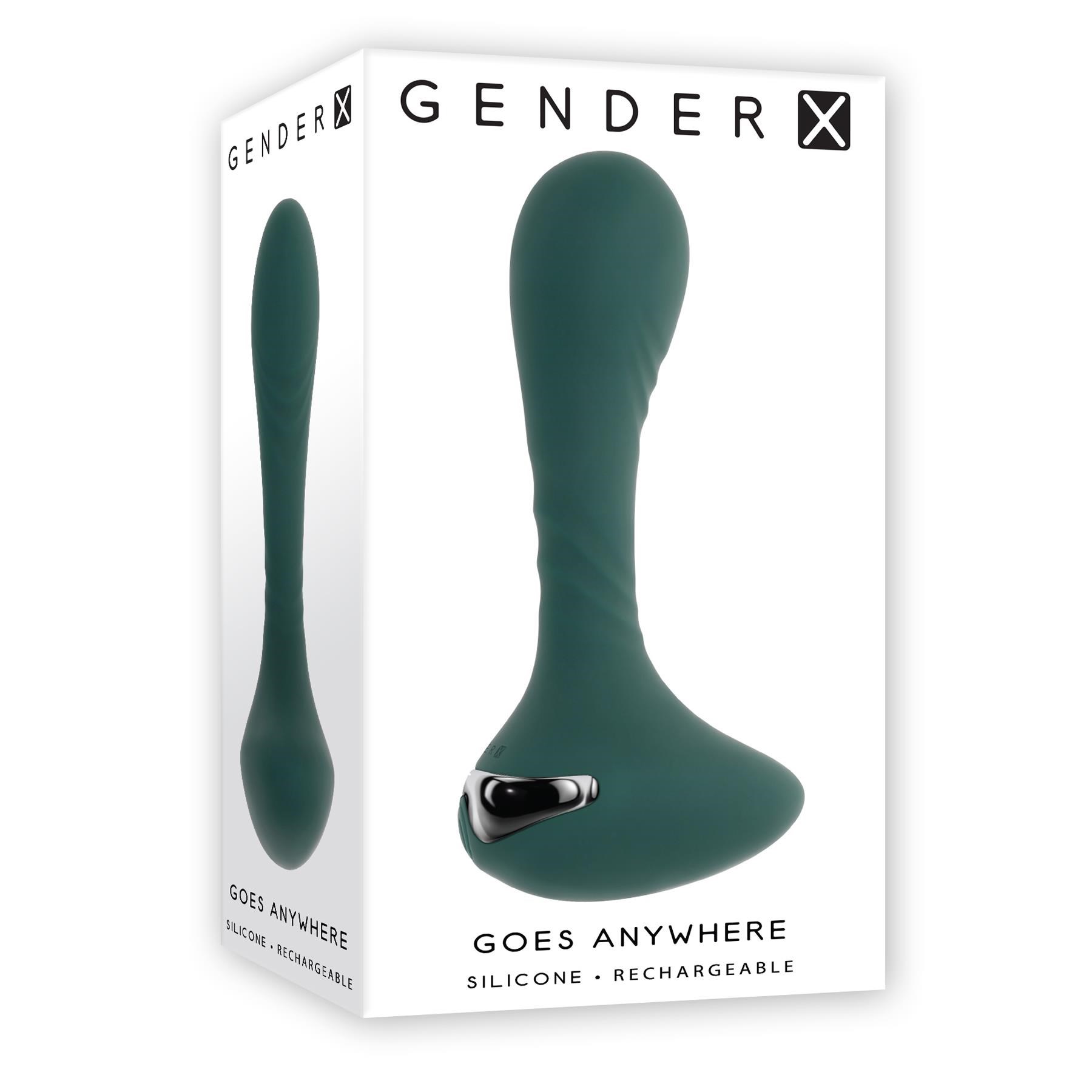 Goes Anywhere Rechargeable Vibrator package