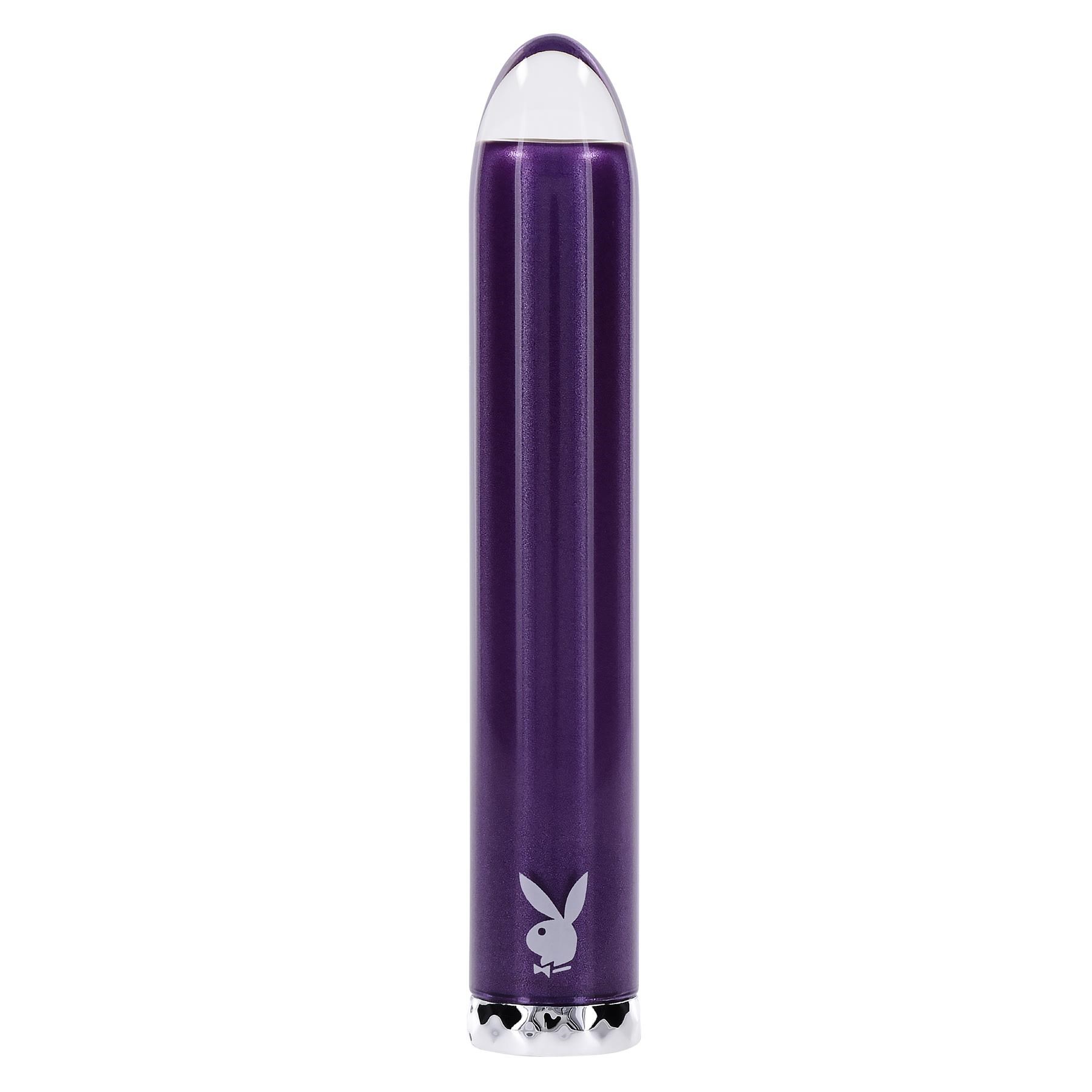 Playboy Pleasure Amethyst Glass Bullet Vibrator