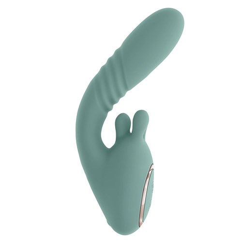 Thrust Into Ecstasy Dual Stimulator side view