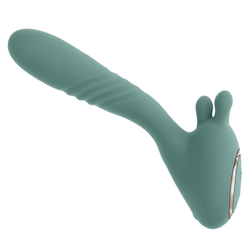 Thrust Into Ecstasy Dual Stimulator gspot bent view 1