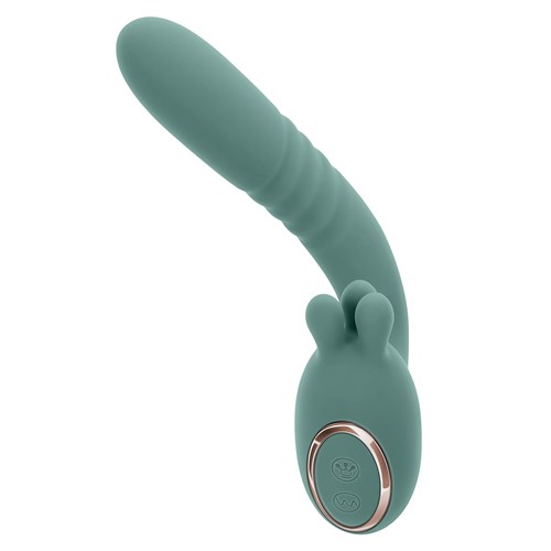 Thrust Into Ecstasy Dual Stimulator gspot bent view 2