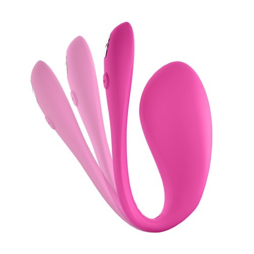 WE-VIBE JIVE 2 COUPLES VIBRATOR showing its bendable