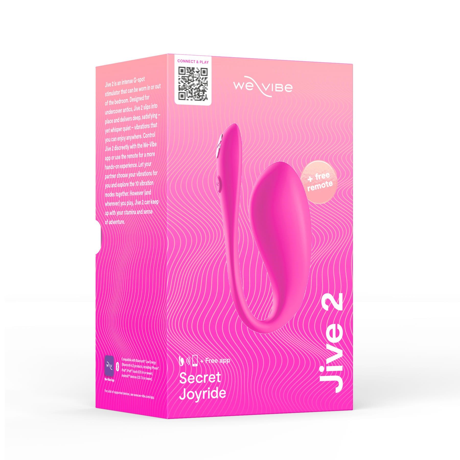 WE-VIBE JIVE 2 COUPLES VIBRATOR package