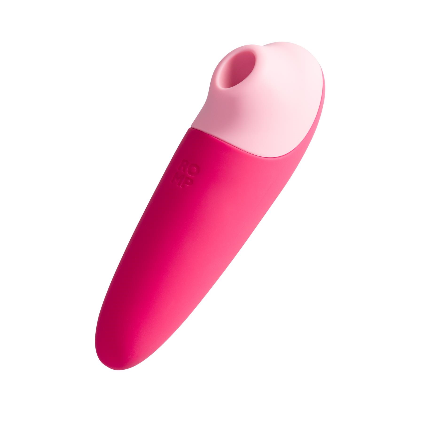 Romp Shine X Pleasure Air Clitoral Stimulator side view