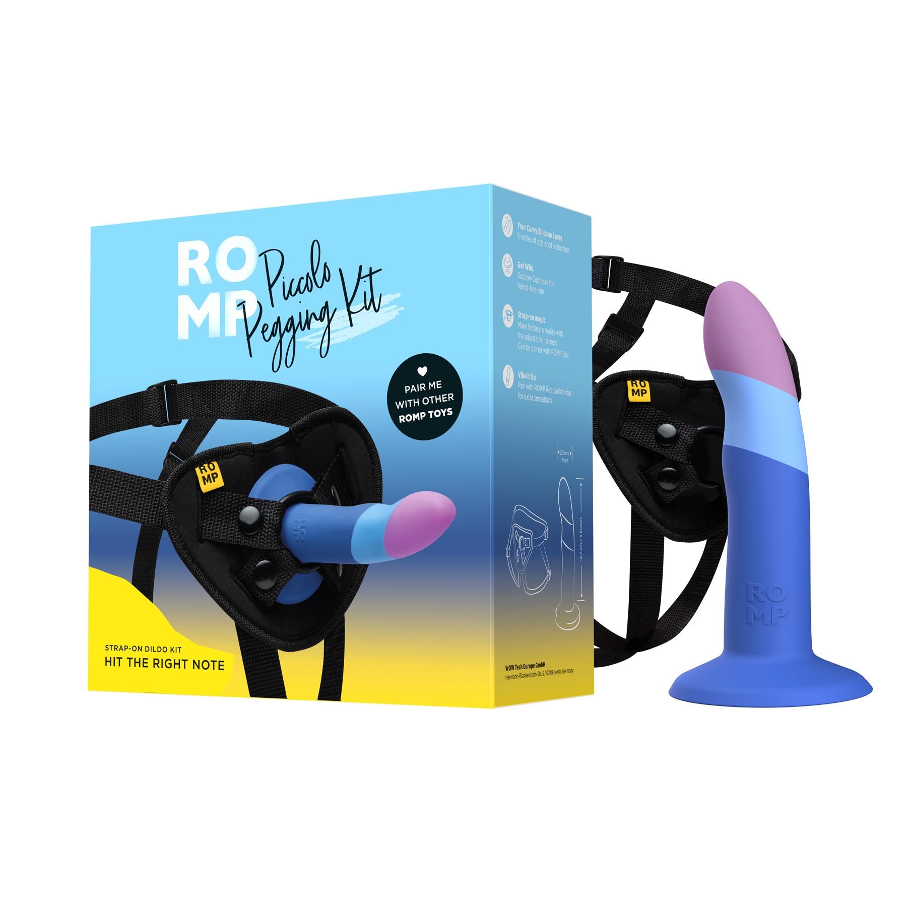 Romp Piccolo Pegging Kit and package