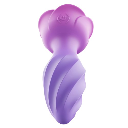 Adam & Eve Rotating Rose Plug Jeweled Anal Vibrator - Product Shot #5