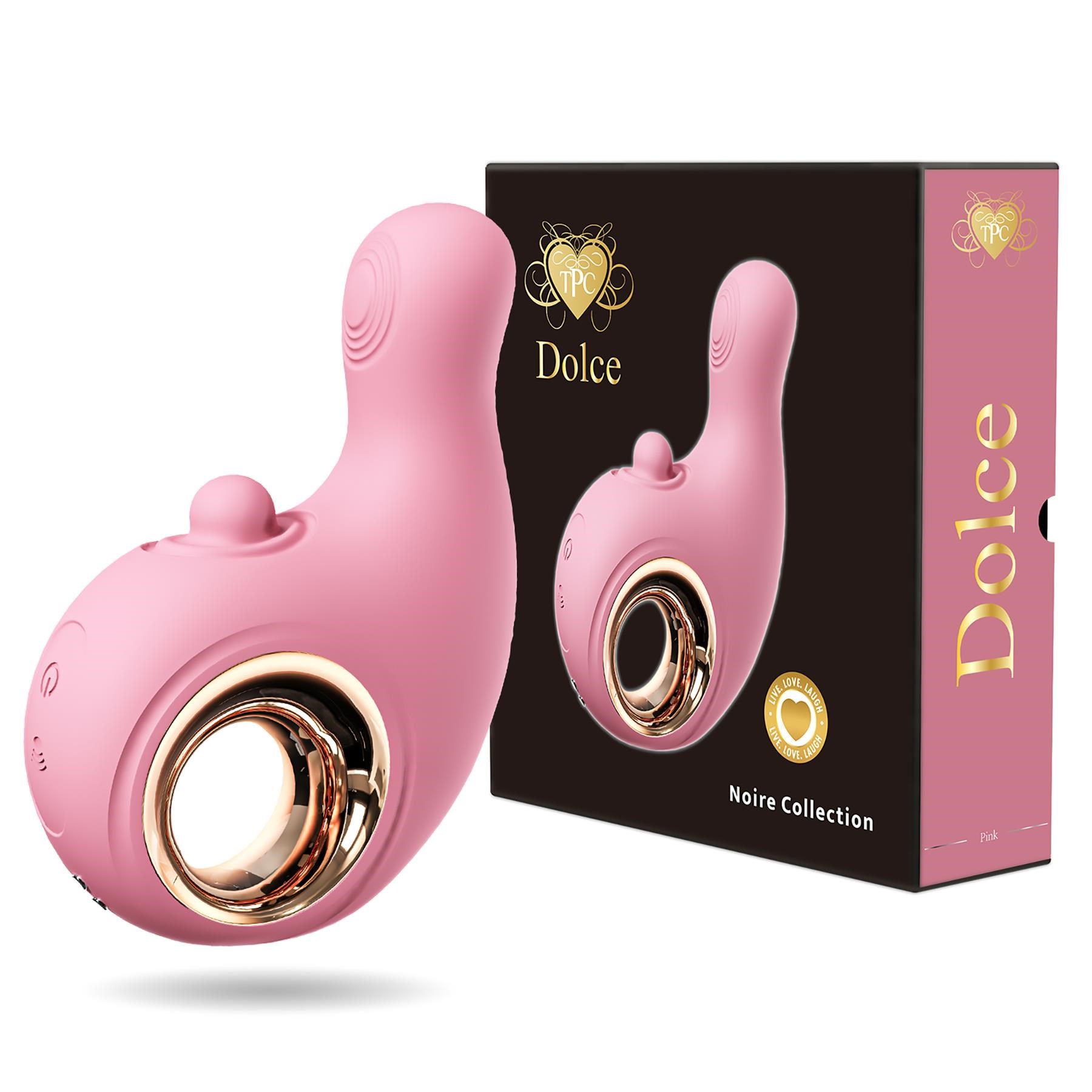 Dolce Thumping G-Spot Vibe PRODUCT VIEW 1 AND PACKAGE