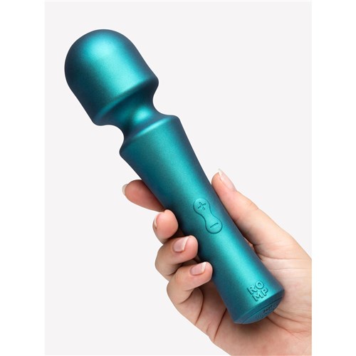 ROMP PRESTO WAND MASSAGER in hand