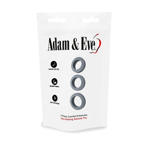 Adam & Eve 3 Pc Comfort Enhancers front of package