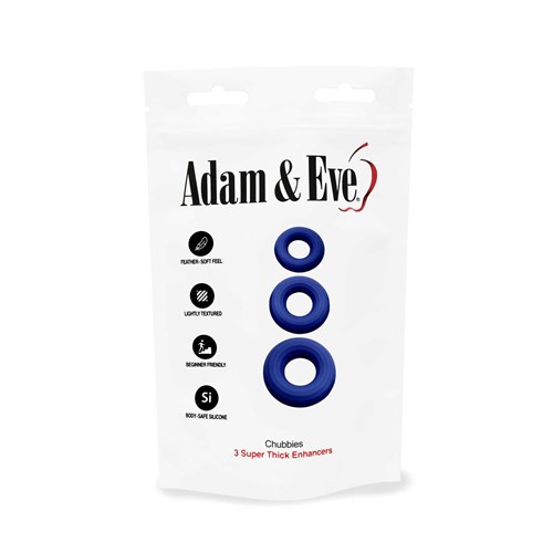 Adam & Eve Chubbies 3 Super Think Enhancers front of package