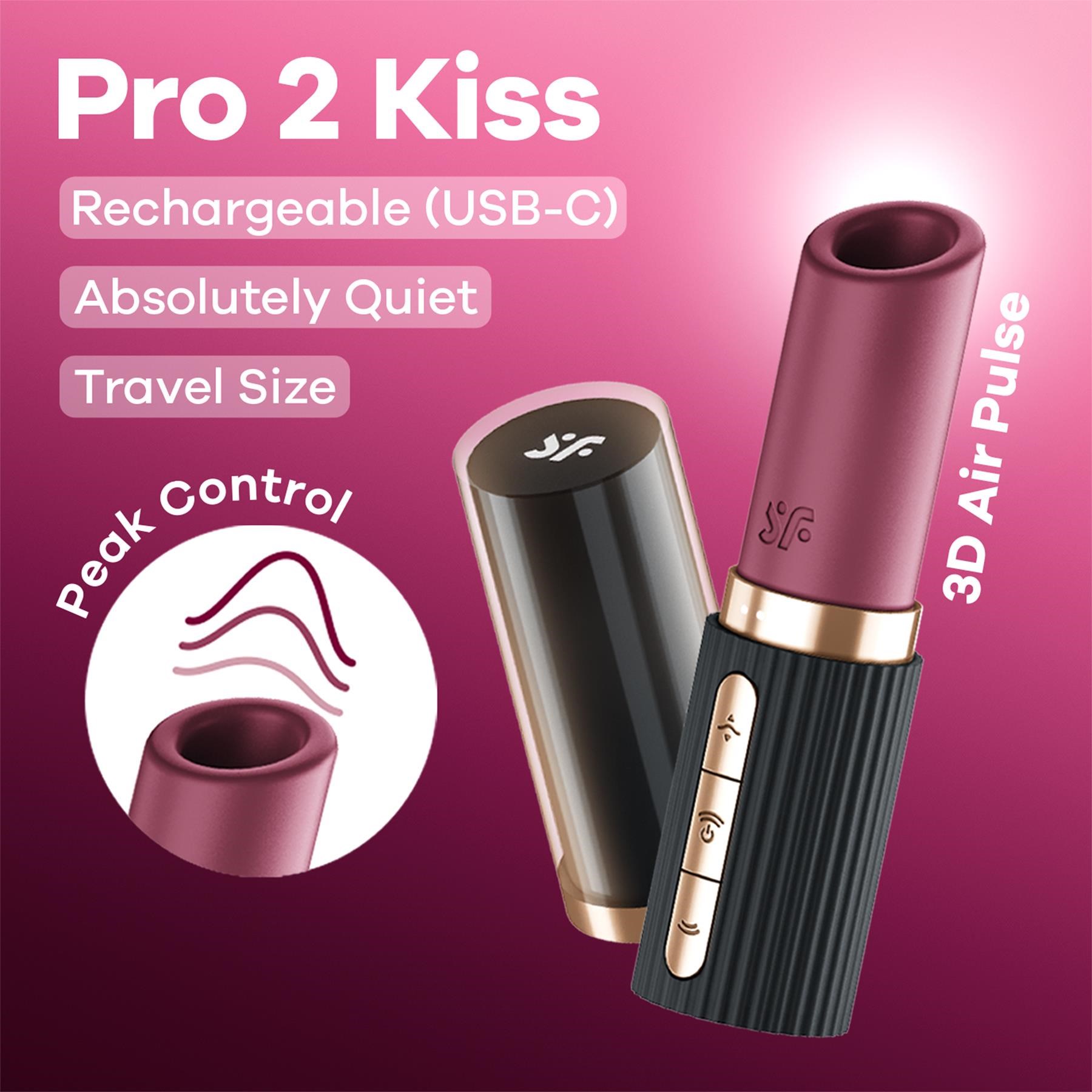 Satisfyer Pro 2 Kiss features