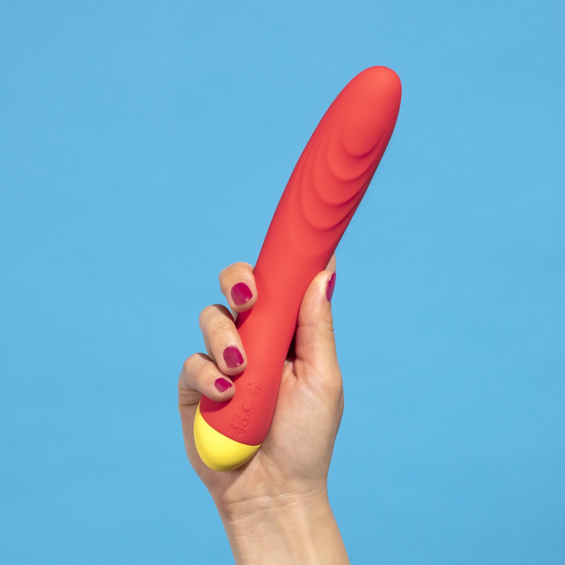 Romp Hype G-Spot By We-Vibe in hand shot