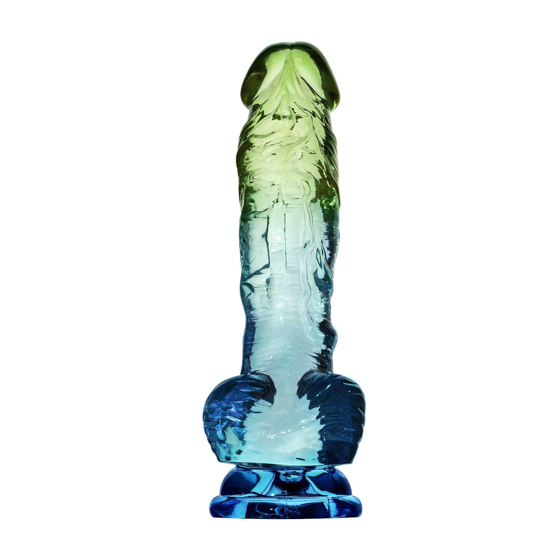 SENSUAL SEASIDE REALISTIC DILDO standing upright