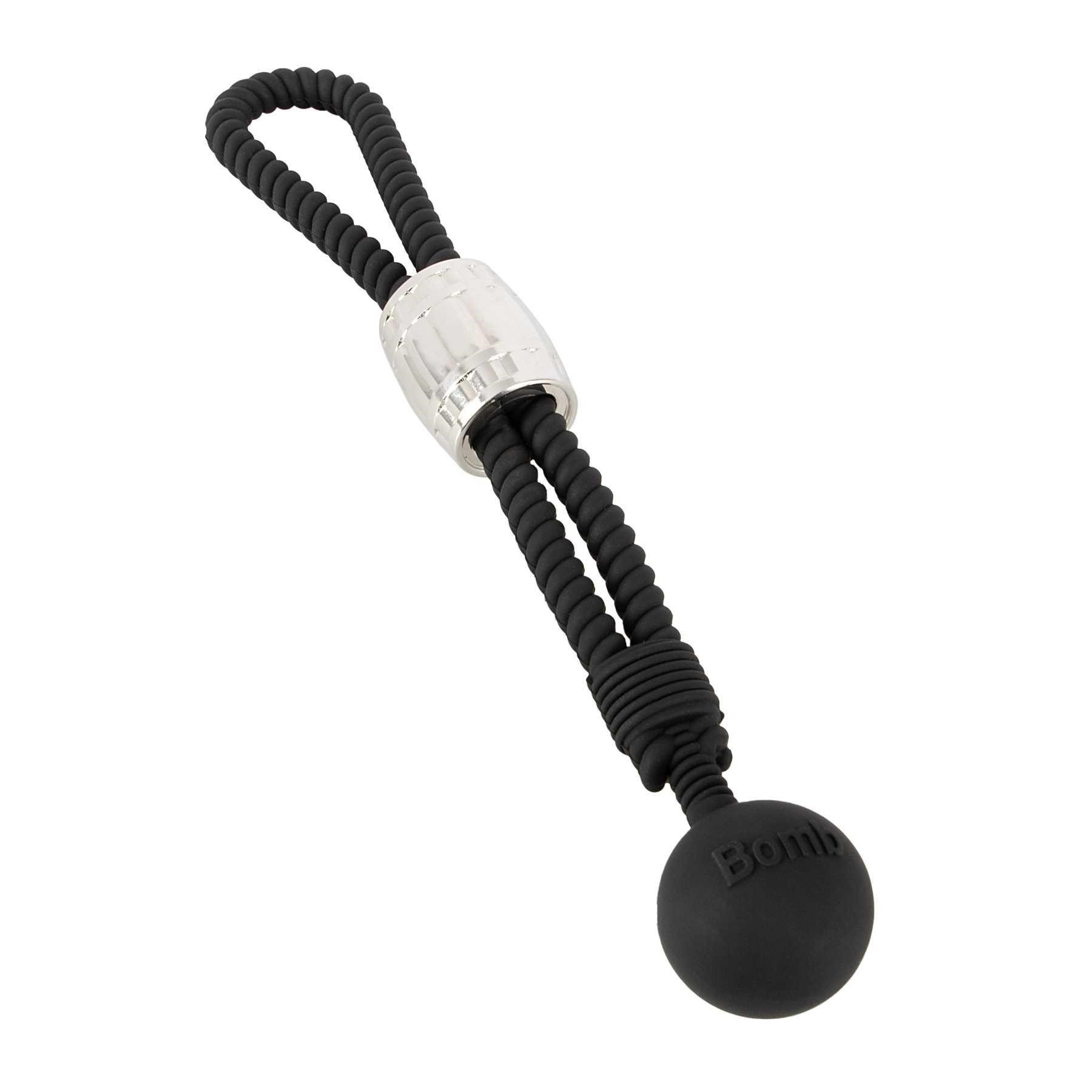 Rebel Heavy Rope Cock with Ball right angled view