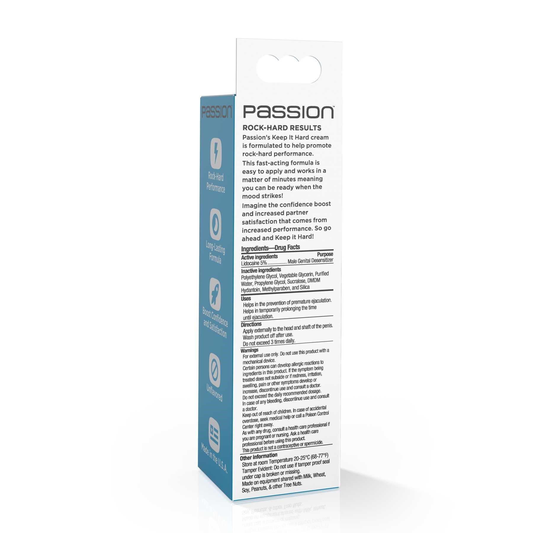 J988 PASSION STAY HARD CREAM