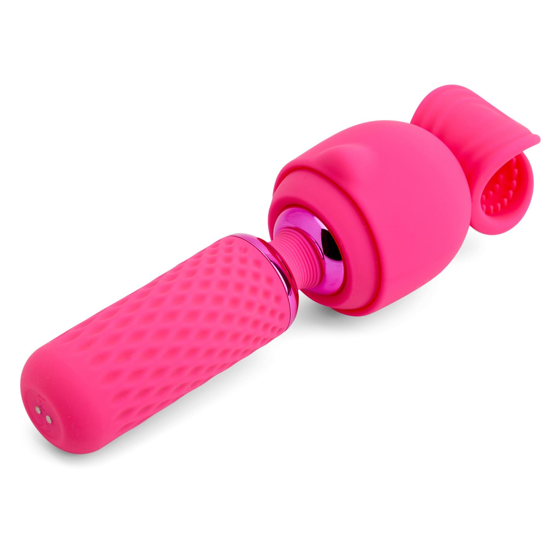 Nubii Harlow Mini Wand With Attachment flat view