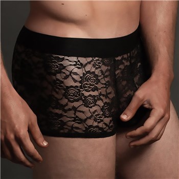 Men’s Lace Boxer front cropped