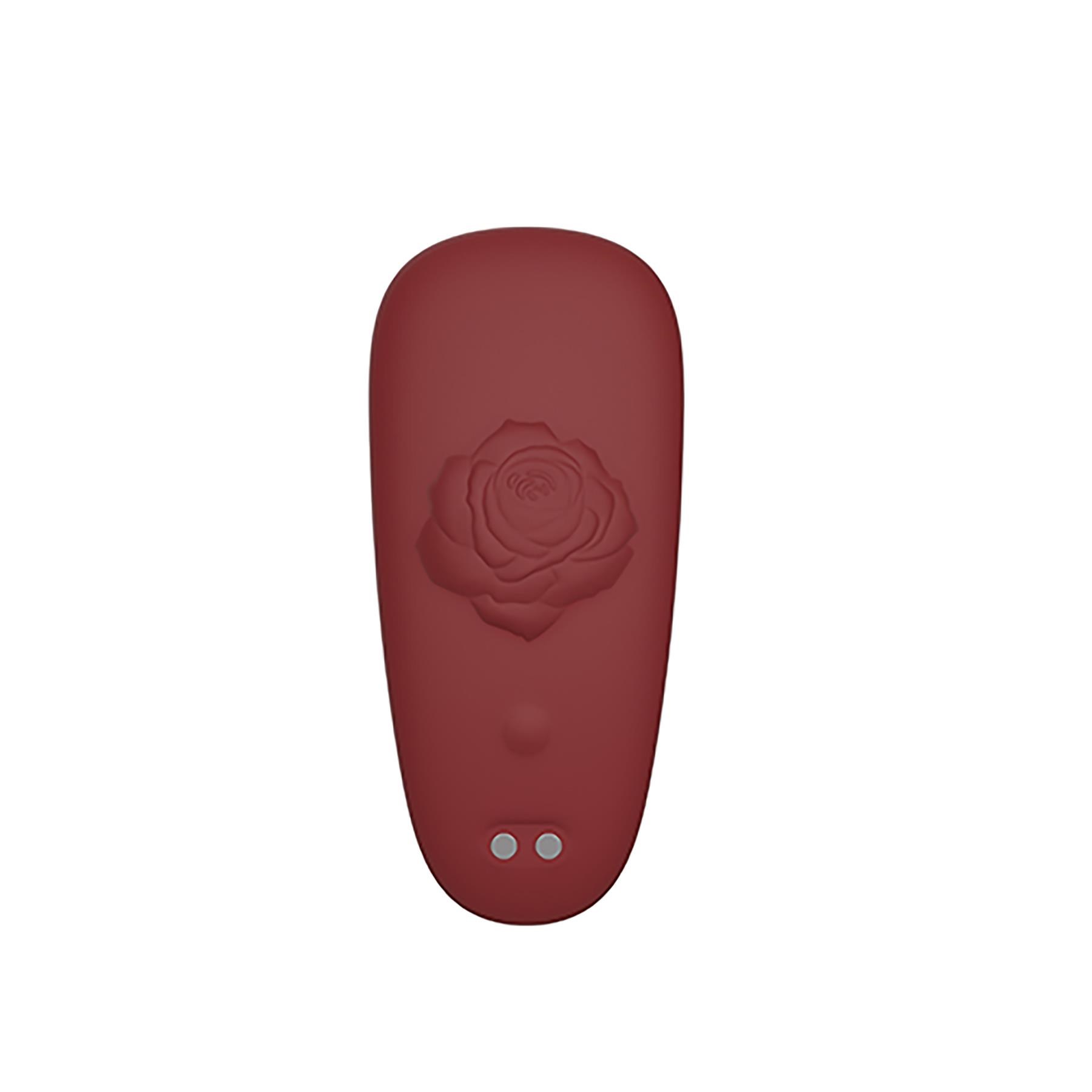 Adam & Eve Remote Control Rose Panty Vibrator front view